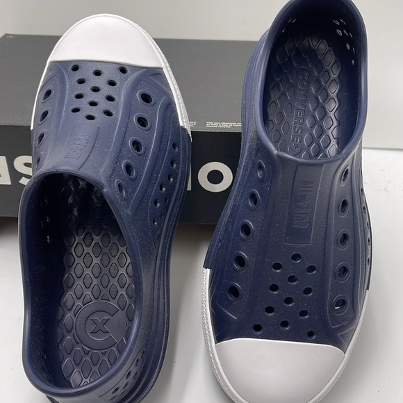 Converse Kids CTAS PLAY LITE CX SLIP OBSIDIAN/OBSIDIAN/WHITE A06665C Sne… - Picture 13 of 16